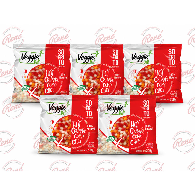 SOFRITO 5 UNIDADES DE 200 GRS