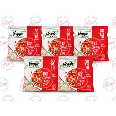 SOFRITO 5 UNIDADES DE 200 GRS