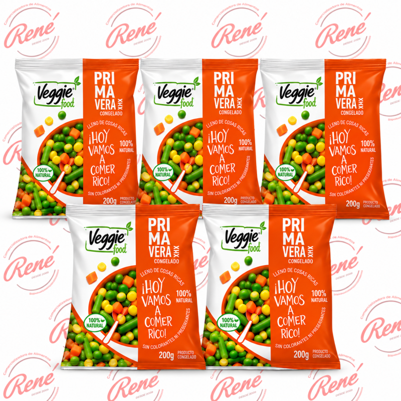 Primavera Mix Veggie Deli pack 5 x 200 g