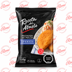 Pechuga de pollo apanada Receta del Abuelo 120 g