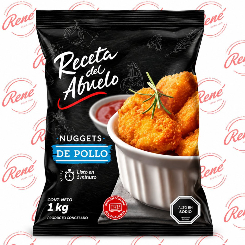 Nuggets de pollo Receta del Abuelo 1 kg