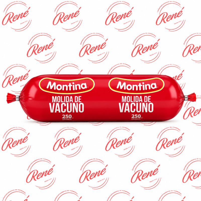 CARNE MOLIDA MONTINA TUBO 250 GRS