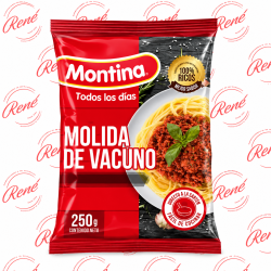 Carne molida de vacuno Montina 250 g