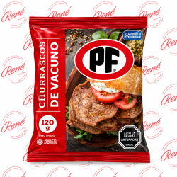 Churrasco de vacuno PF 120 g