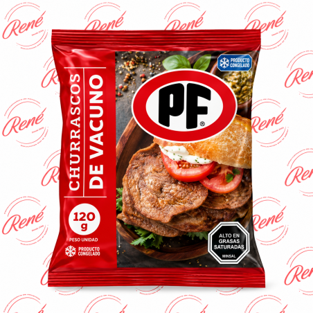 Churrasco de vacuno PF 120 g