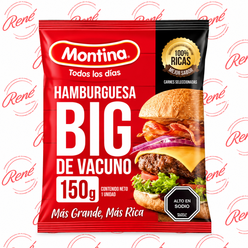 HAMBURG ARIZTIA BIG VACUNO 150GR