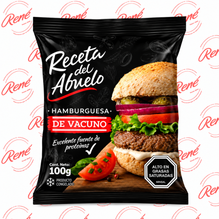 Hamburguesa de vacuno Receta del Abuelo 100 g