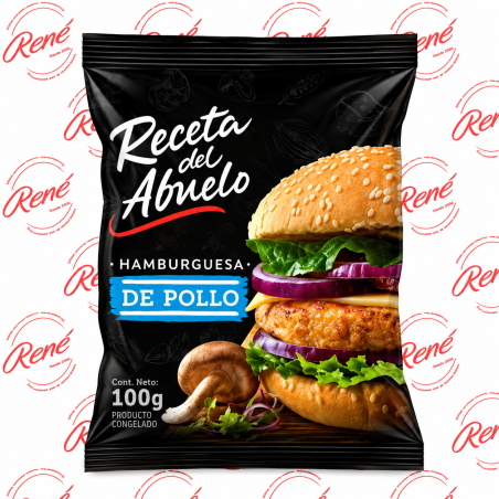 Hamburguesa de pollo Receta del Abuelo 100 g